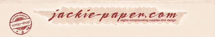 Jackie-paper Digital Scrapbooking Header
